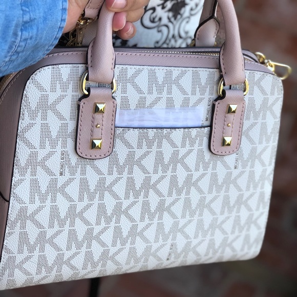 Michael kors Small sandrine studded satchel bag - Picture 4 of 8